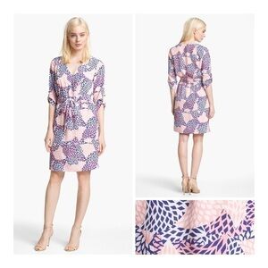 Presley skye Print Surplice Shirtdress